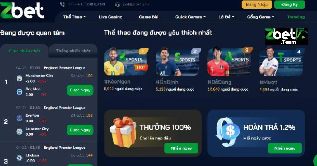 Cách Cá Cược Bóng Đá Tại Zbet Hiệu Quả Dành Cho Newbie 6 Các bước cơ bản khi cá cược bóng đá tại Zbet