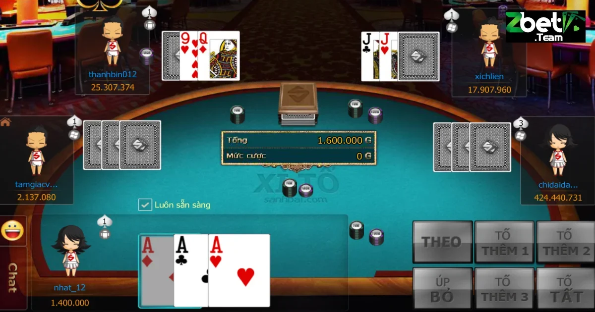 Các Bước Tham Gia Game Bài Xì Tố Trên Zbet 3 Hướng dẫn các bước tham gia game bài xì tố trên Zbet