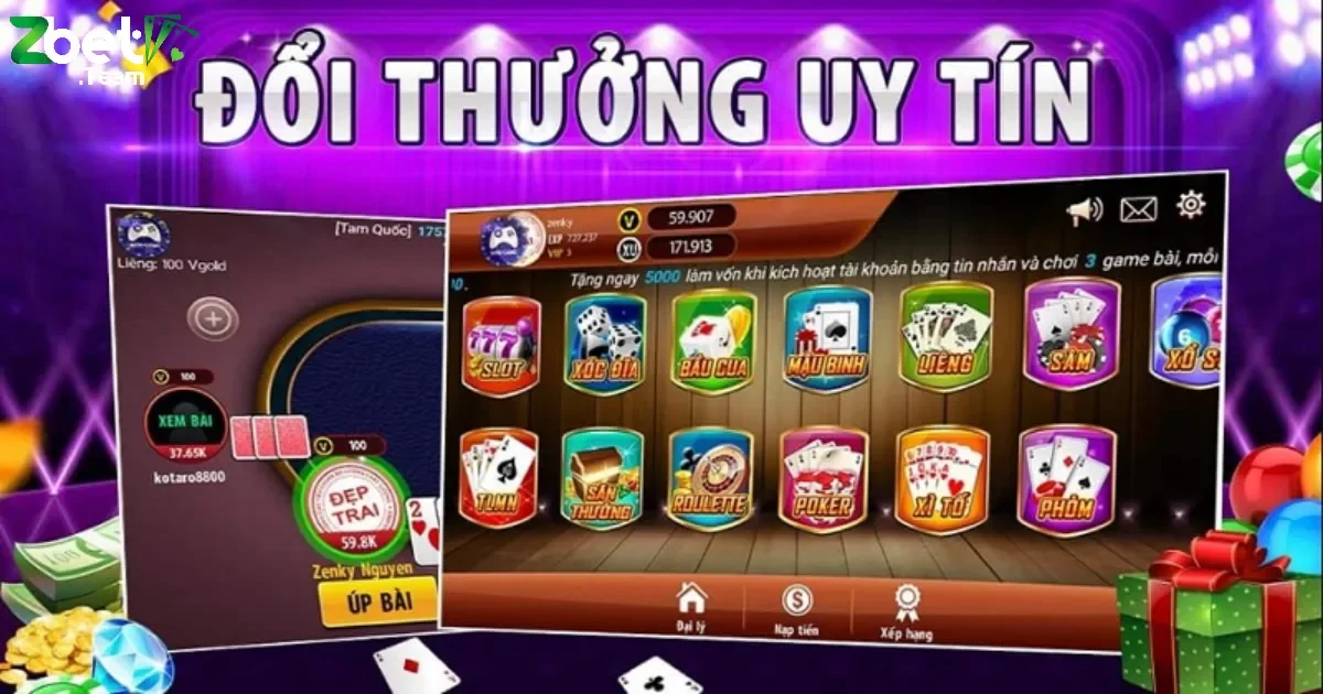 Top Game Bài Phổ Biến Nhất & Hot Nhất Có Tại Nền Tảng Zbet 4 Poker
