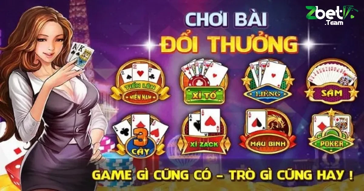 Trải Nghiệm Game Bài Miễn Phí Có Trên Nền Tảng Uy Tín Zbet 3 Các tựa game bài miễn phí phổ biến trên Zbet